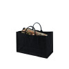 SAC BUCHES NATUREO 63X41CM NOIR