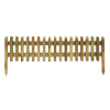 BORDURE A PLANTER PIKASSO BOIS NATUREL 45X112CM