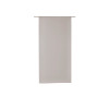PAIRE DE VITRAGES TAMISANT LEO GRIS POIVRE N5 L.60 X H.180 CM