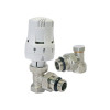 THERMOSTAT ET RECEPTEUR RECTANGLE METAL