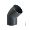 COUDE 45 PVC ARDOISE A COLLER DIAMETRE 50MM