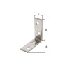 EQUERRE CHAISE 40X40X15 INOX