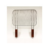 GRILLE BARBECUE SIMPLE 45X30CM MANCHE BOIS