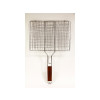 GRILLE BARBECUE PANIER DOUBLE 40X30CM