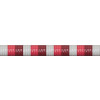 LANIERE POLYETHYLENE BORDEAUX/GRIS 90X220