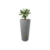 RECUPERATEUR D EAU CYLINDRIQUE GARANTIA LINUS 220L GRIS