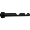 SUPPORT DIAMETRE 28 CHARME RECUP TIGE DOUBLE 130-200MM NOIR MAT