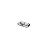 CONNECTEUR FIXATION PLAFOND POUR PAROI EP 8MM CHROME