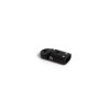 CONNECTEUR FIXATION PLAFOND POUR PAROI EP 8MM NOIR