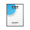 CADRE ALUMINIUM ACCENT 30 X 40 CM NOIR