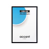 CADRE ACCENT ALUMINIUM NOIR 21X29,7 NIELSEN