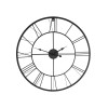 HORLOGE ATELIER METAL DIAMETRE 60 NOIR