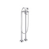 MELANGEUR DE BAIGNOIRE CHROME BRILLANT ROUSSEAU RETRO