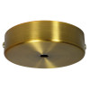 PAVILLON CACHE METAL BRONZE D90 TROU 6MM