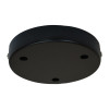 ROSACE 3 CABLES D12CM NOIR