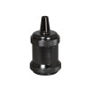 DOUILLE E27 AV CACHEMETAL CHROME NOIR D50 MET