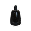 DOUILLE E27 CERAMIQUE NOIR D46 250V