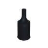 DOUILLE E27 AV CACHE SILICONE NOIR D40