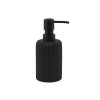 DISTRIBUTEUR DE SAVON RESINE LINE BLACK