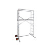 ECHAFAUDAGE JARDIN AVEC ROUE ALUMINIUM HAILO 4METRE