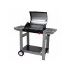 BARBECUE AU CHARBON DE BOIS SOMAGIC INDIANA CHARIOT BOIS CUVE NOIRE