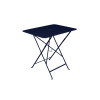 TABLE DE JARDIN PLIANTE BISTRO BLEU 77X57 CM