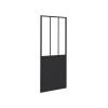 PAROI DE DOUCHE ITALIENNE ARTELO EP 5MM LARGEUR 90CM H200 VT/NR