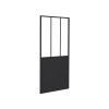 PAROI DE DOUCHE ITALIENNE ARTELO EP 5MM LARGEUR 90CM H200 VT/NR
