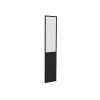 DEFLECTEUR PR PAROI DOUCHE ITALIENNE ARTELO EP 5MM LARGEUR 40CM VT/NR
