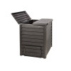 COMPOSTEUR GARANTIA 626050 COMPOST THERMO WOOD 600L GRIS