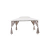 RIDEAUX GAZEBO NATERIAL OXIS ACIER 300X400 TAUPE X4