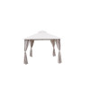 RIDEAUX GAZEBO NATERIAL OXIS ACIER 300X300 X4