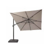 PARASOL DEPORTE A LED TAUPE RECTANGULAIRE NATERIAL SONORA 391X282CM