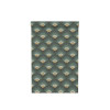 PAPIER PEINT VINYLE INTISSE PALMETTES ART DECO VERT