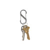 MOUSQUETON DOUBLE ENTREE INOX ARGENTE 5CM 4,5KG NITE IZE