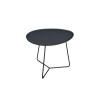 TABLE DE JARDIN BASSE COCOTTE CARBONE