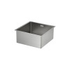 EVIER A ENCASTRER MICHIGAN 1 CUVE L44 X P44 CM INOX