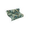 PAPIER PEINT VINYLE INTISSE KARNAK VERT FONCE