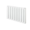 RADIATEUR INERTIE FLUIDE 1500W ALCANTARA HORIZONTAL BLANC