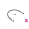 FLEXIBLE ALIMENTATION 15CM MALE/FEM 15X21 POLYETHYLENE ONDULE 10 ANS