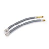 FLEXIBLE DE RACCORDEMENT 50 CM F 12 X 17 / M 10X1 ONDULE LOT DE 2