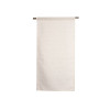 PAIRE DE VITRAGES TAMISANT LAZARO ECRU ET DORE L.60 X H.120 CM