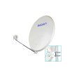 PARABOLE ACIER ELECTROZINGUE QUICK 85CM+LNB SEDEA