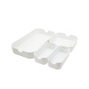 ORGANISEUR 5.3X16.3X5.3 CM PLASTIQUE BLANC REMIX
