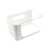 BOITE DE RANGEMENT NOMADE 10.7X12X10.7 CM REMIX PLASTIQUE BLANC