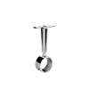 SUPPORT PLAFOND REGLABLE DIAMETRE 25 ROND CHROME SPACEO