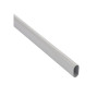 BARRE DE PENDERIE DIAMETRE 30X15 OVALE BLANC 2M SPACEO