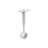 SUPPORT PLAFOND REGLABLE DIAMETRE 18 ROND BLANC SPACEO