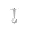 SUPPORT PLAFOND REGLABLE DIAMETRE 25 ROND BLANC SPACEO