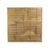 PANNEAU BOIS OCCULTANT DROIT ELIA 180X180CM 18MM BRUN CLAIR